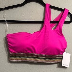 NWT Gibson * Latimer One-Shoulder
Bikini Top